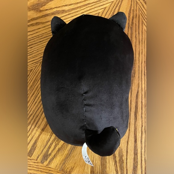 Cats VS Pickles Black Skelecat Skeleton Cat 9” Stuffed Animal Plush Beanbag #037 - Picture 3 of 10